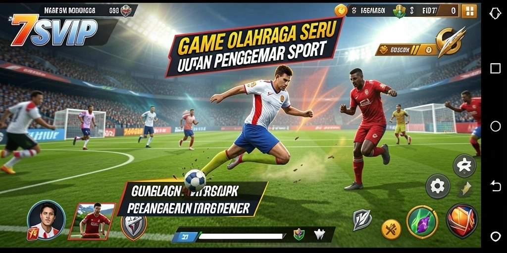 Tampilan gameplay olahraga seru dalam 7SVIP dengan grafis menakjubkan.