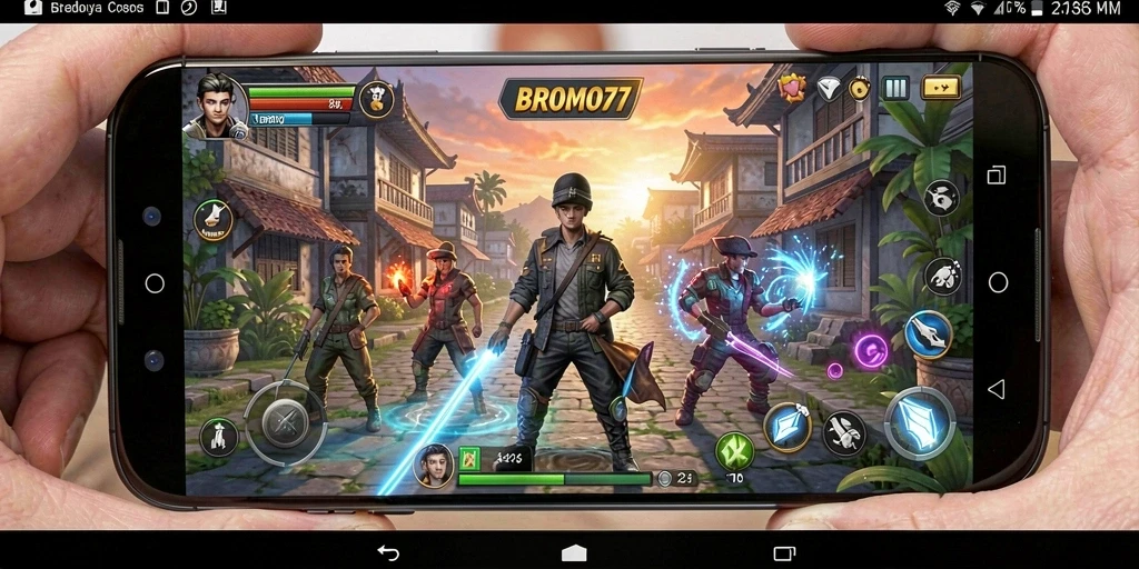 Tampilan gameplay BROMO77 yang mendebarkan dan strategi yang menarik.