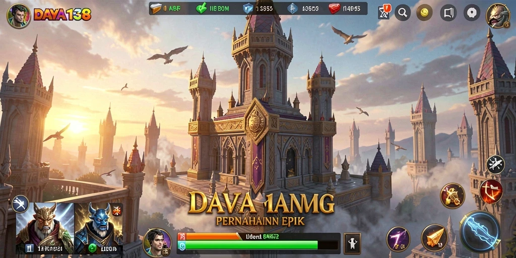 Tampilan gameplay menawan dari <strong>DAYA138</strong> dalam genre Tower Defense.