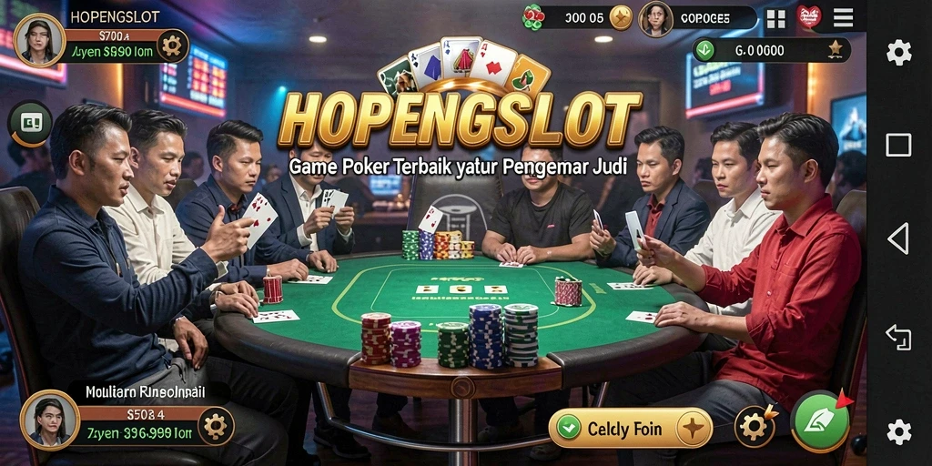 Tampilan gameplay HOPENGSLOT yang memukau dan mengasyikkan.