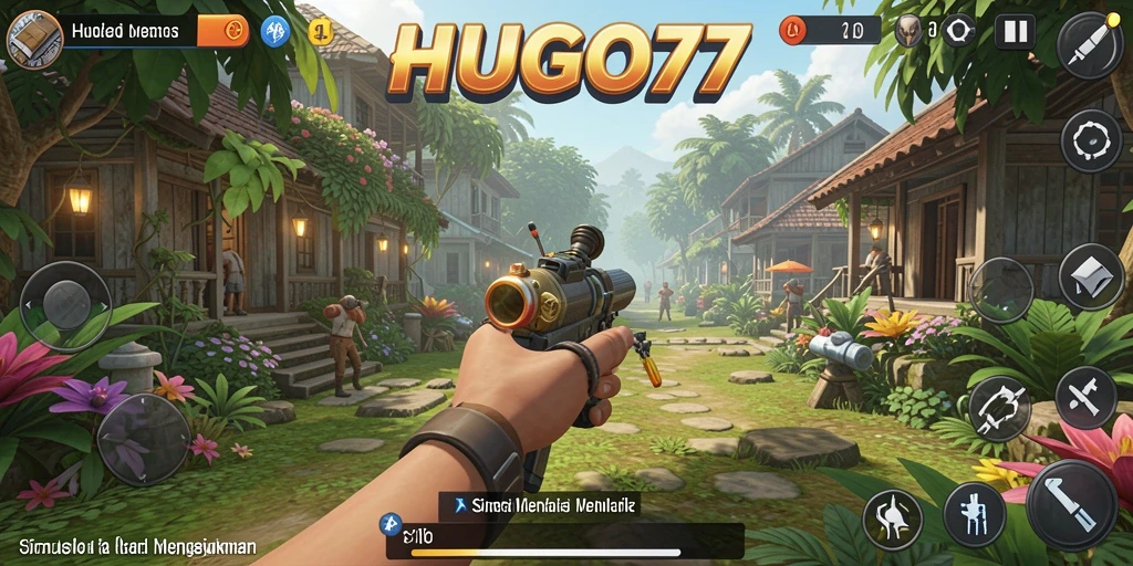 Tampilan gameplay <strong>HUGO77</strong> yang mengasyikkan dan interaktif.