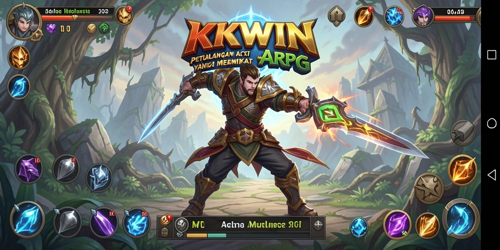 Tampilan gameplay yang seru dan imersif di KKWIN.