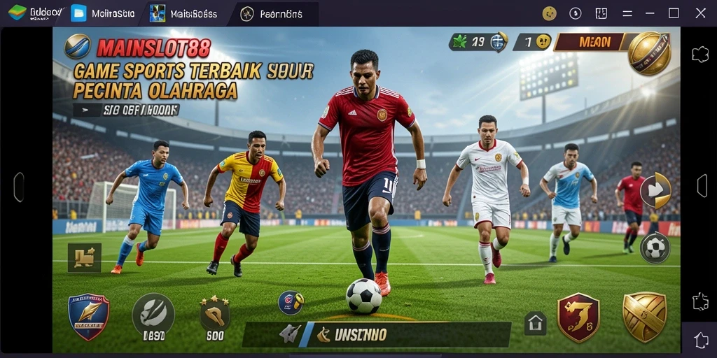 Tampilan menarik dari gameplay MAINSLOT88 dengan aksi olahraga yang mendebarkan.