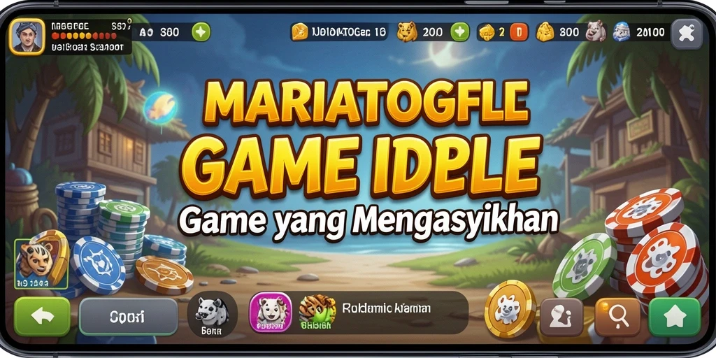 Tampilan gameplay MARIATOGEL yang seru dan mengasyikkan.