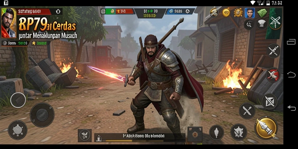 Tampilan gameplay RP79 menampilkan pertempuran strategi yang seru dan mendebarkan.