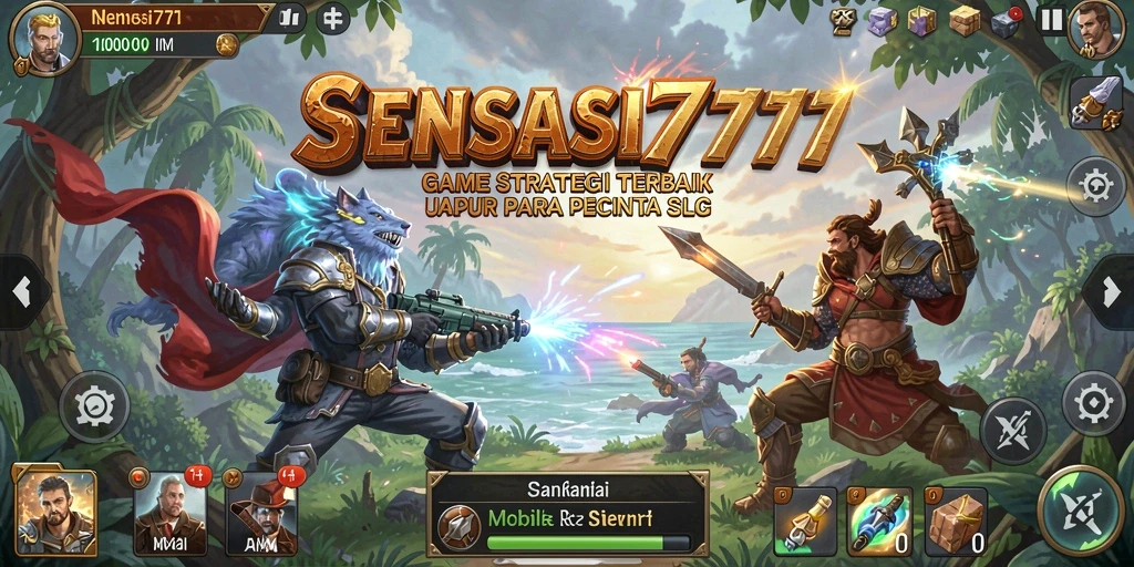 Tampilan gameplay <strong>SENSASI777</strong> yang penuh aksi dan strategi.