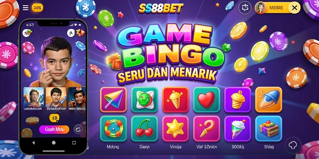 Tampilan screenshot utama <strong>SS88BET</strong> menampilkan gameplay Bingo yang seru.