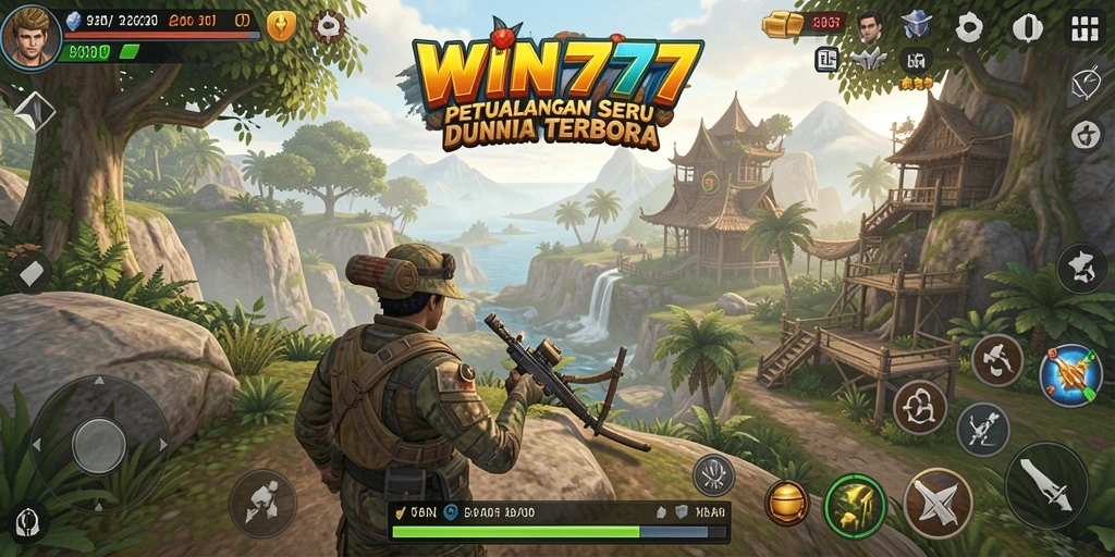 Tampilan gameplay WIN777 yang mendebarkan di dunia terbuka.