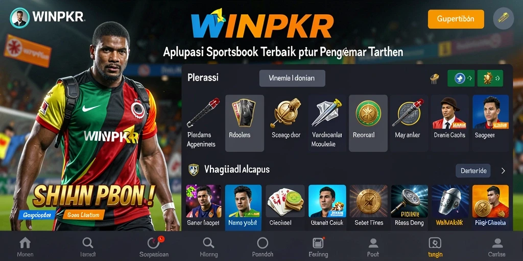 Tampilan gameplay WINPKR yang menarik dan interaktif untuk taruhan olahraga.