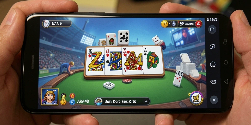 Tangkapan layar ZARA4D menampilkan aksi seru gameplay Domino.