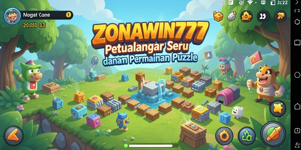Tampilan gameplay ZONAWIN777 yang menantang dan menarik.
